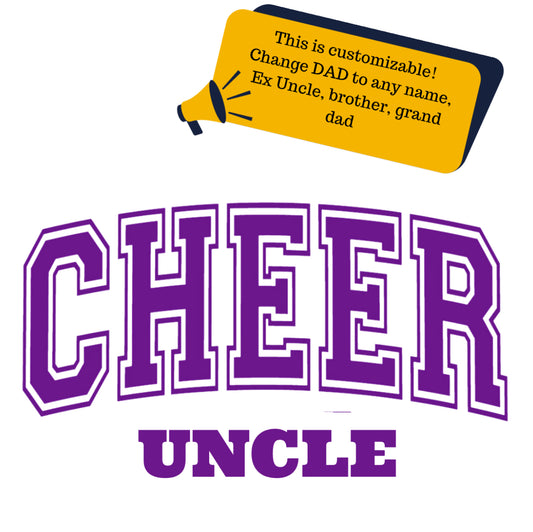 Cheer Dad (Customizable)