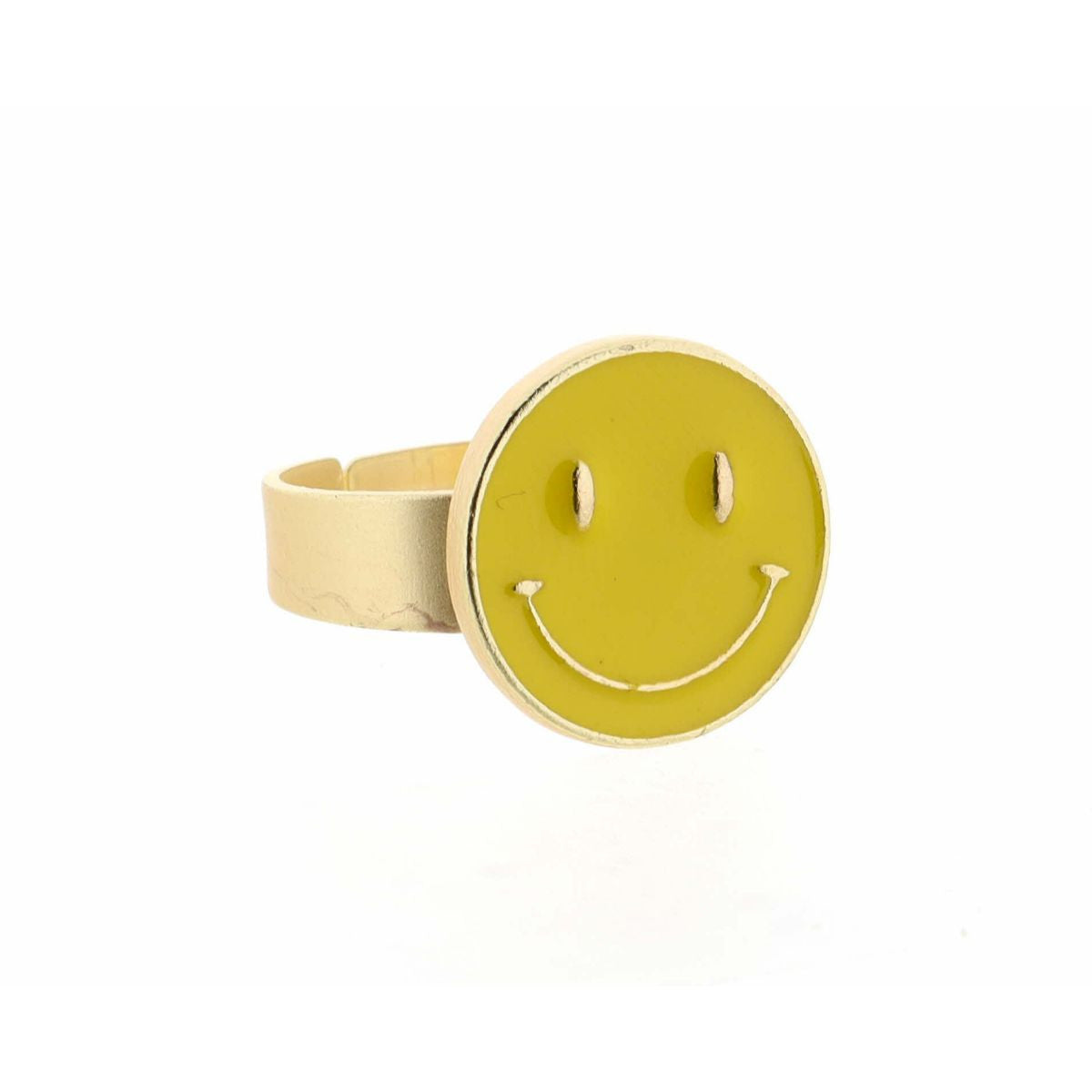 Smile Ring- Yellow