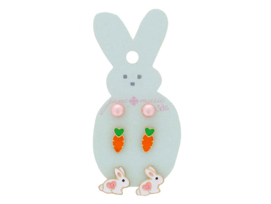 Bunny Earring Set (3 pc.)