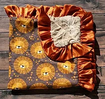 King of the Jungle Minky Blanket