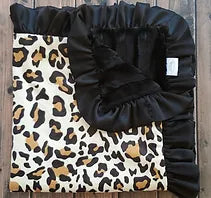 Leopard Minky Blanket