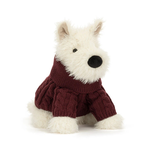 Scottie Dog Winter Jumper Outfit
