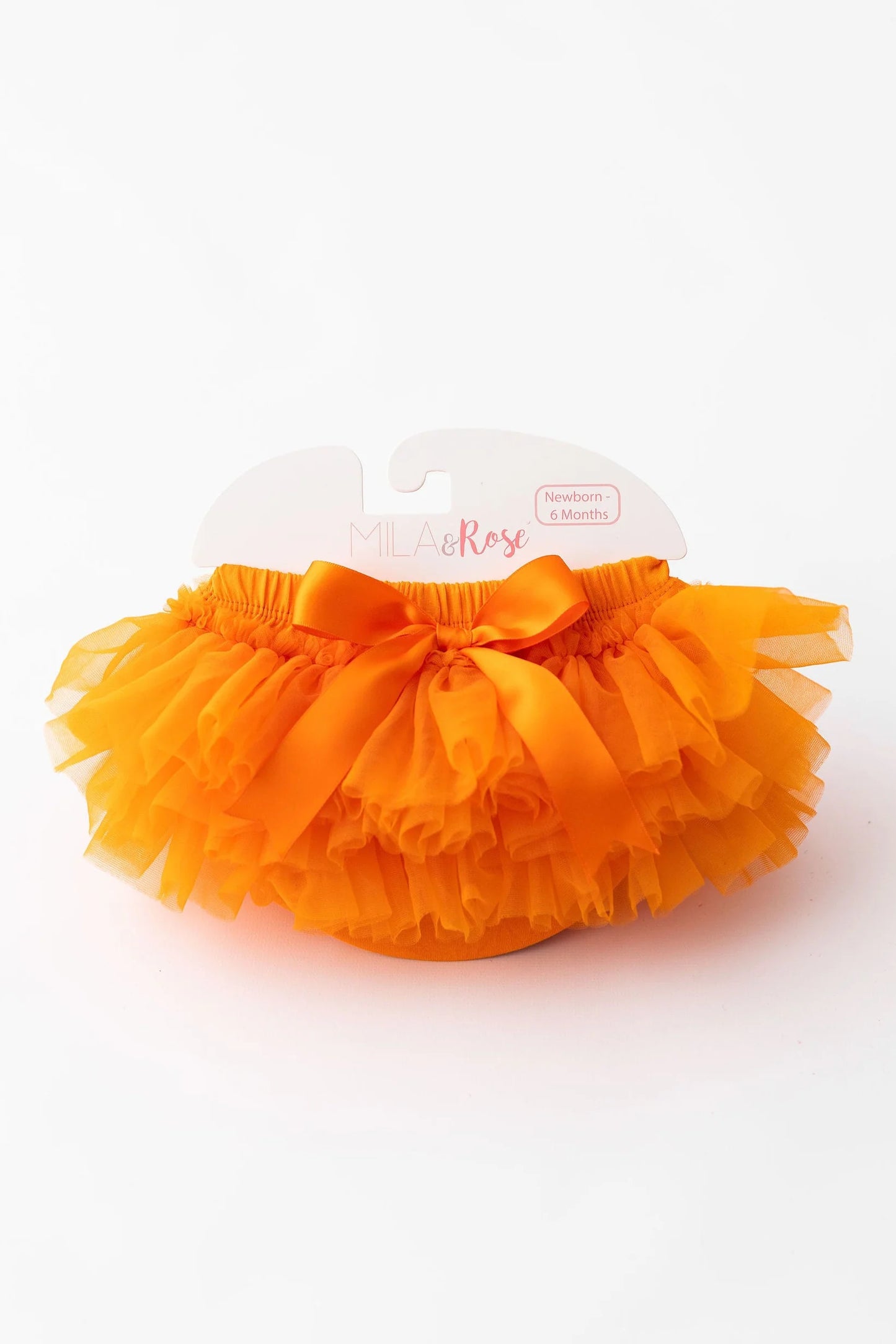 Orange Ruffle Tutu Bloomer