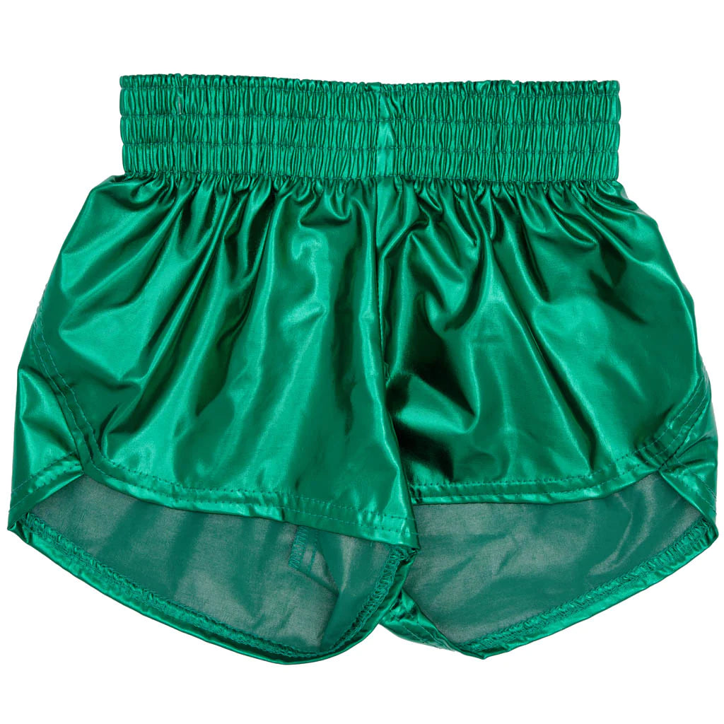 Metallic Short // Kelly Green