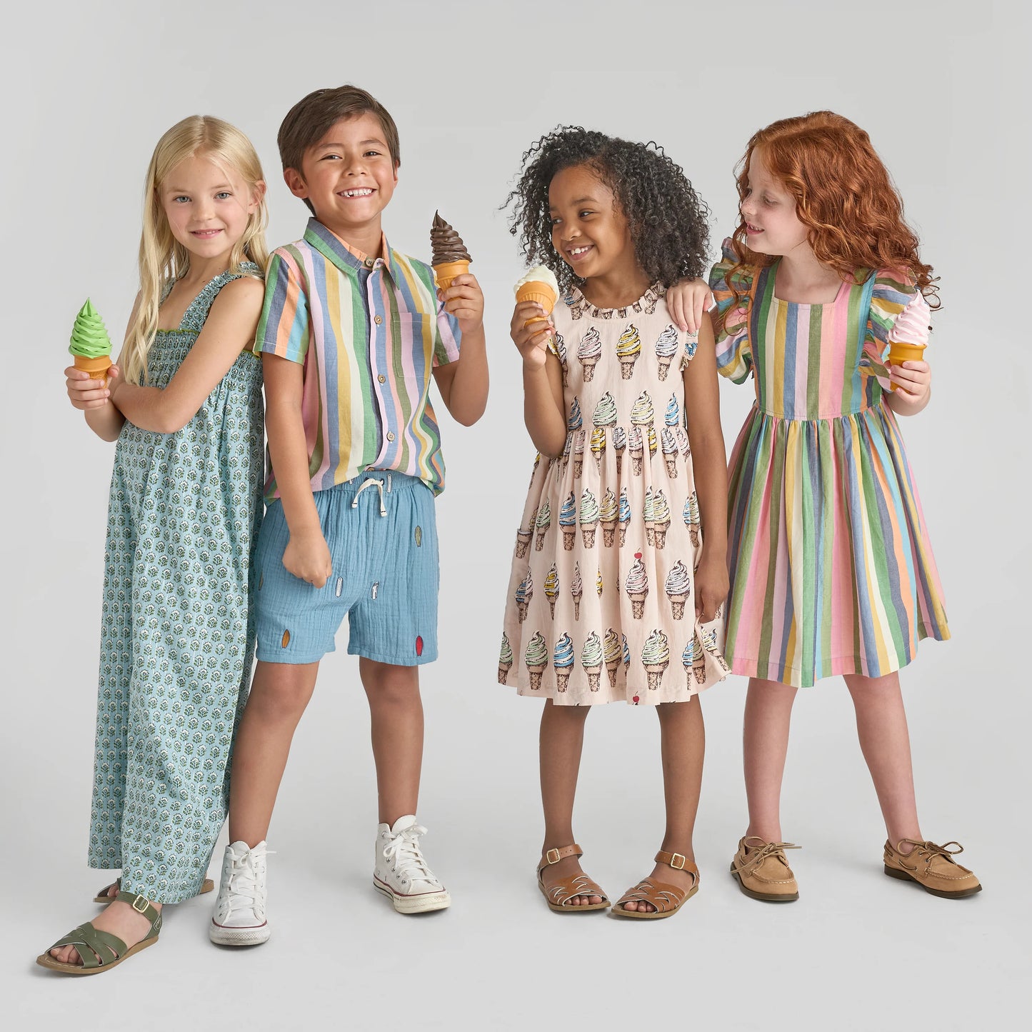 Elise Dress // Parade Stripe