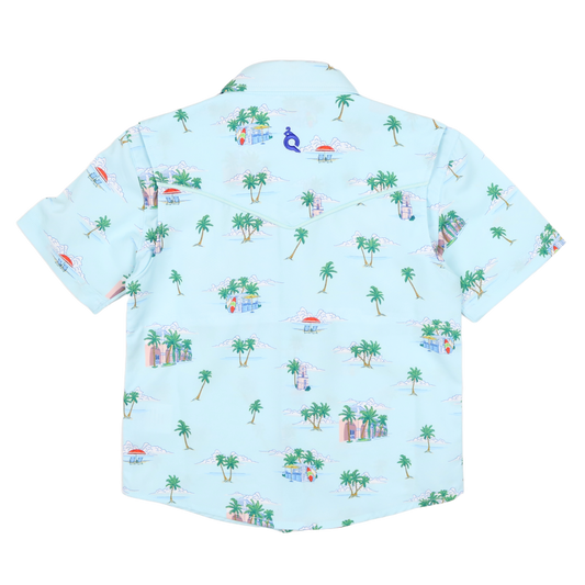 Pearl Snap Shirt // Coastal Getaway