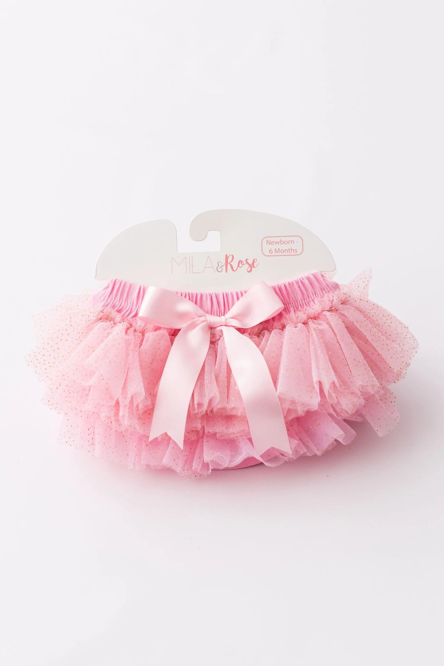Pink tutu with a bow