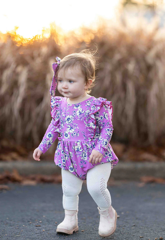 Playsuit Bubble // Golden Plum