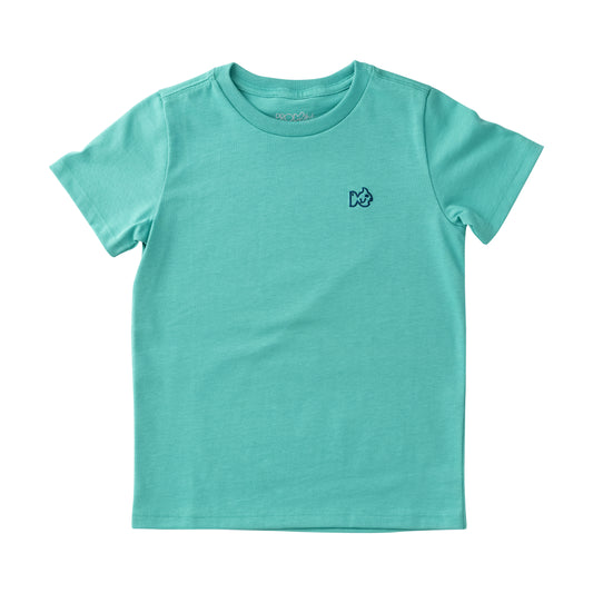 Marine Green Short Sleeve Cotton Tshirt // Soccer