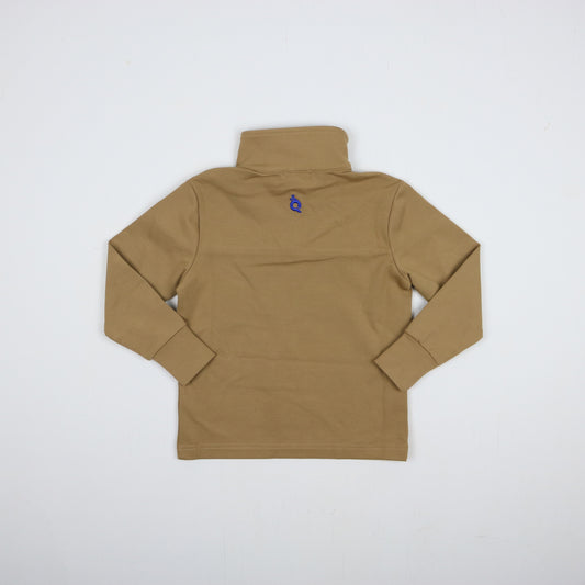 Khaki Catch of the Day 1/4 Zip Performance Pullover