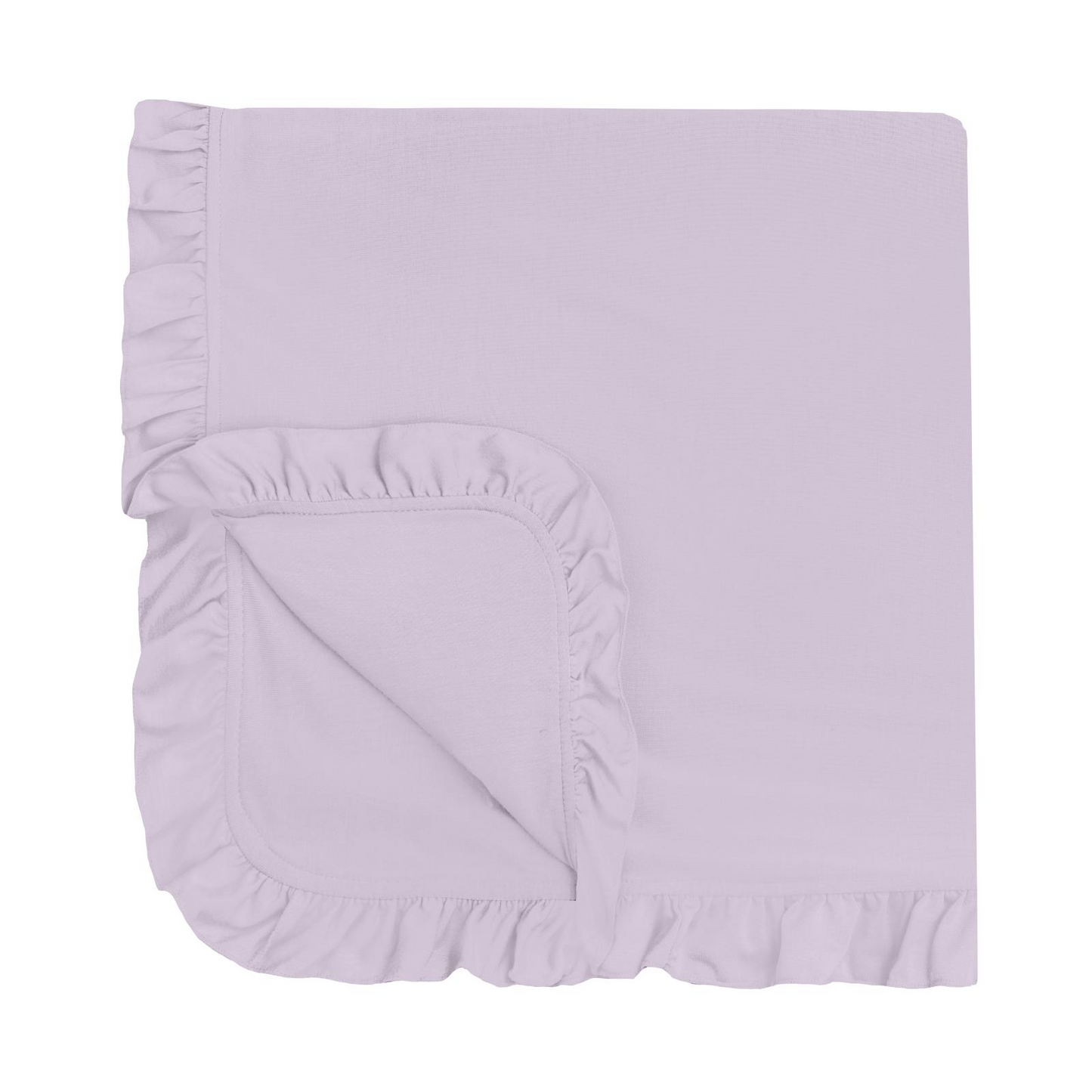 Ruffle Stroller Blanket // Thistle