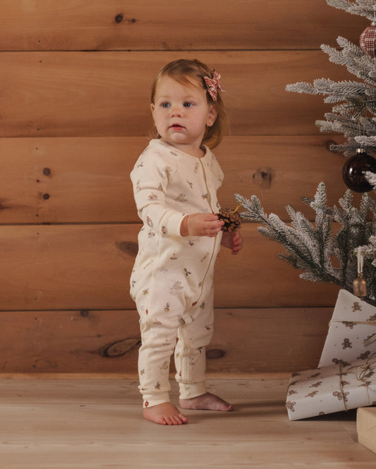 Henley Jumpsuit // Holiday Mouse