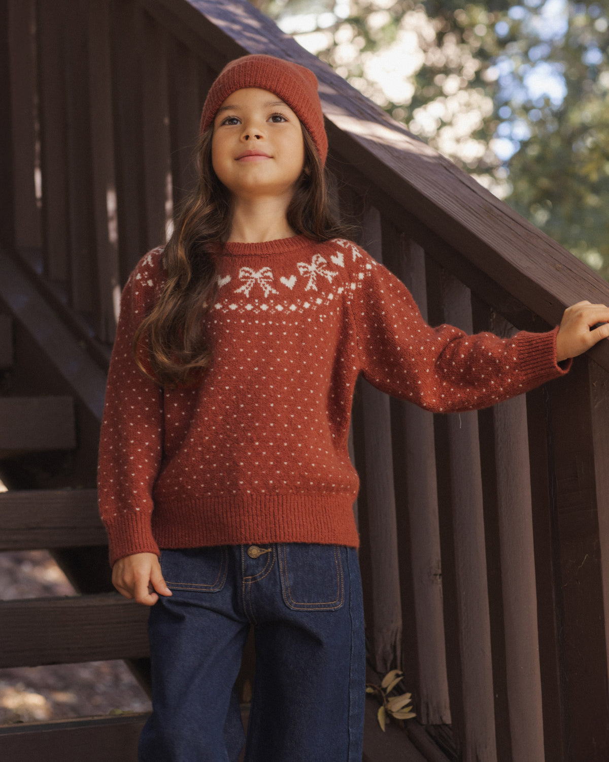 Fair Isle Sweater // Ruby
