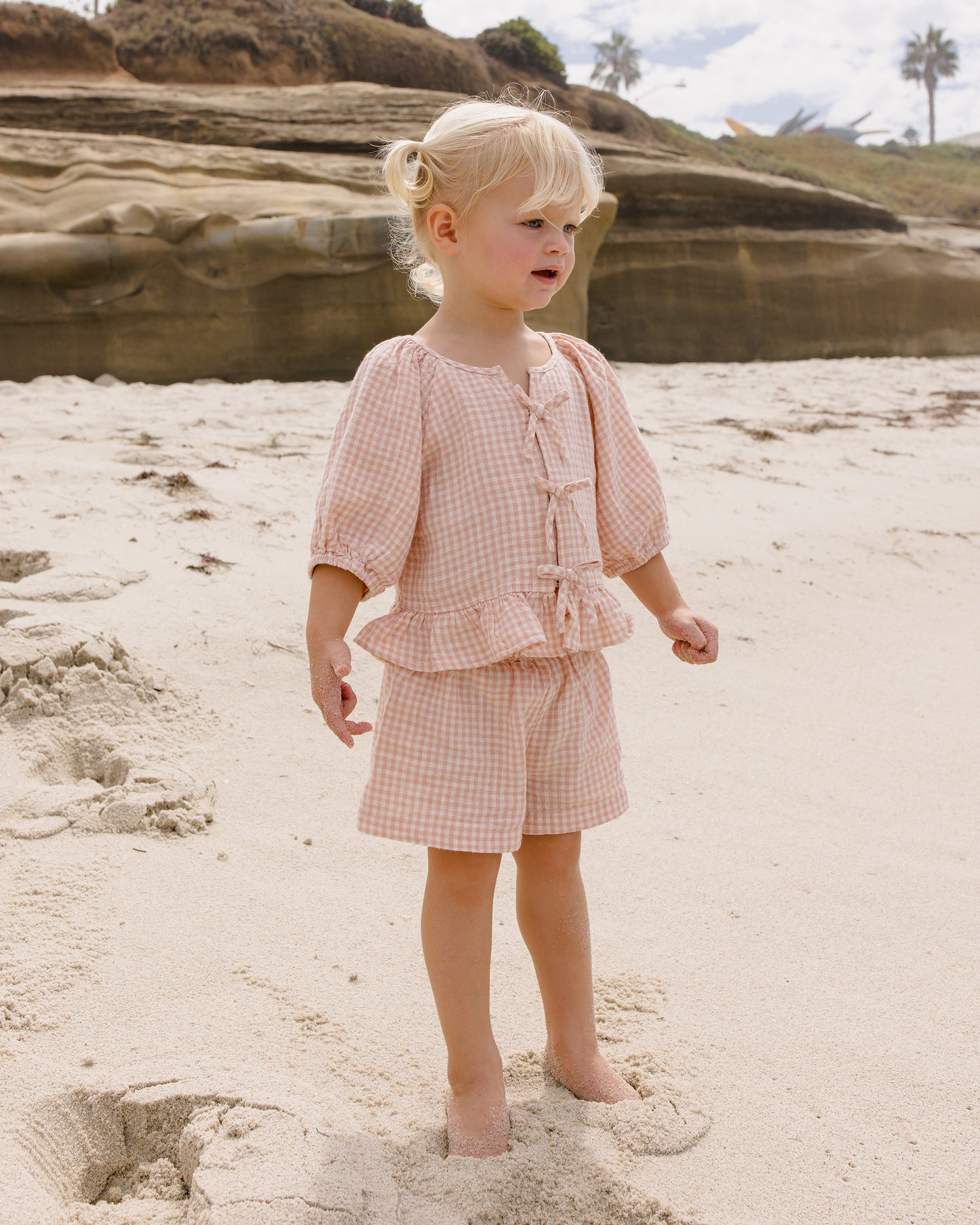 Juniper Set // Petal Gingham