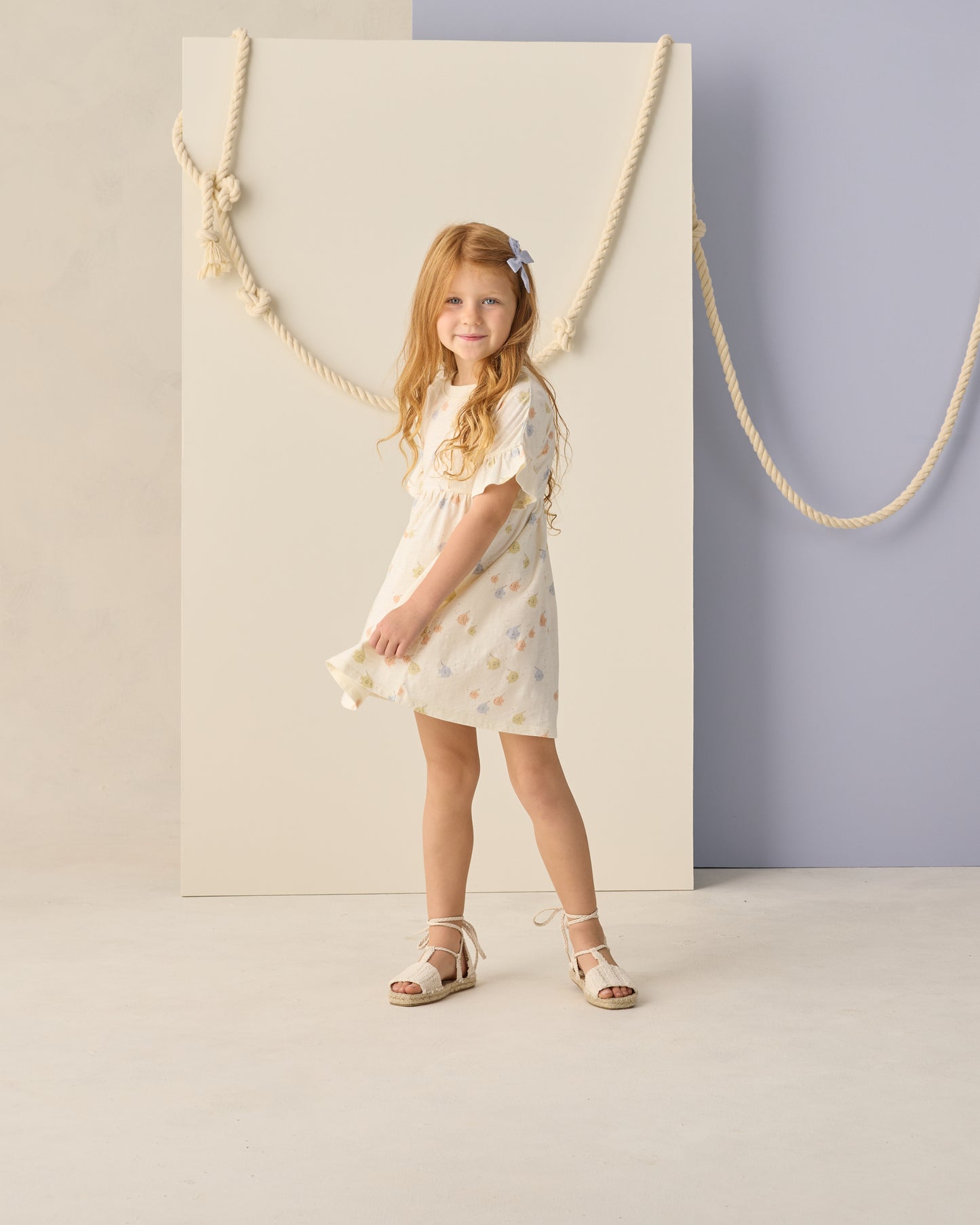 Marley Dress Embroidered Daisies