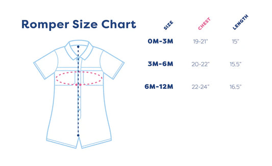 Buoys Short Sleeve Romper