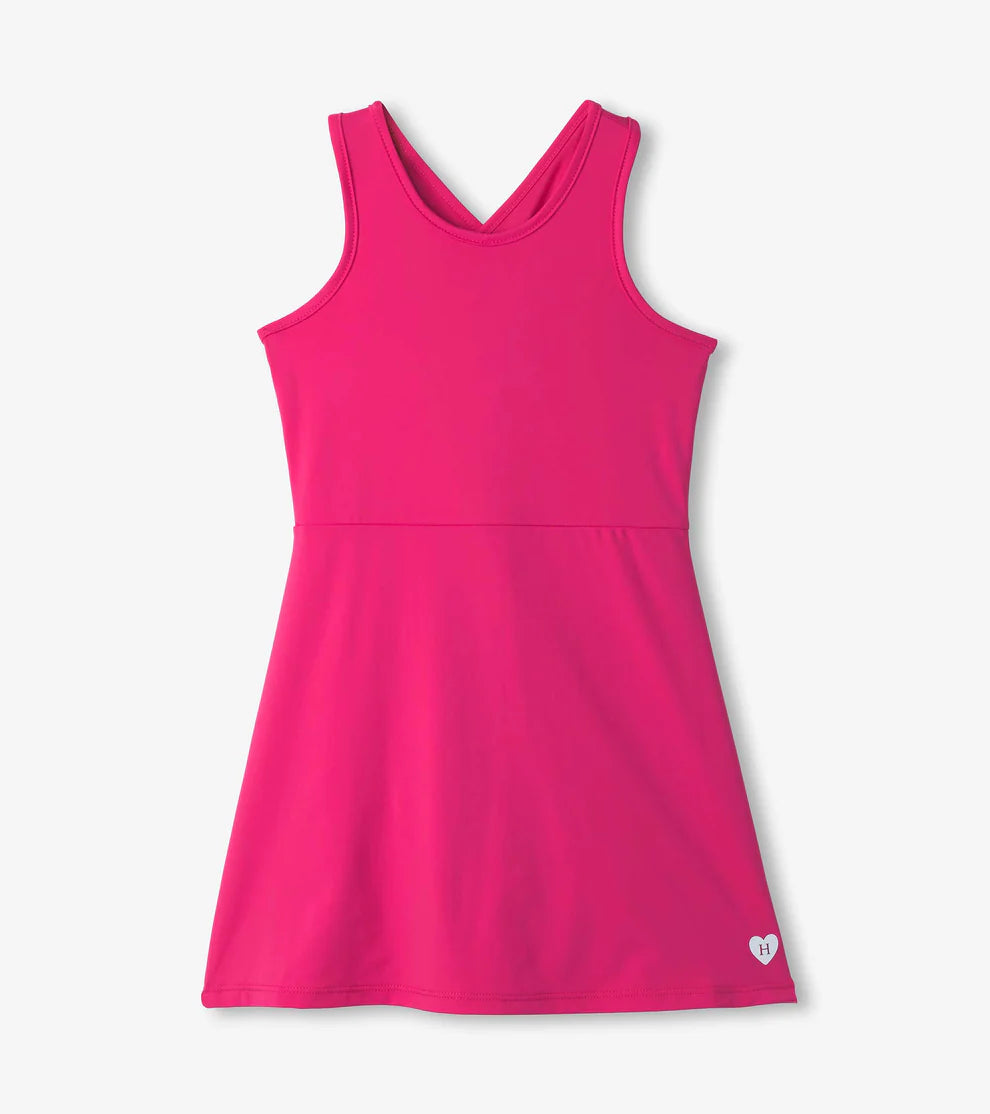 Pink Yarrow Active A-Line Dress