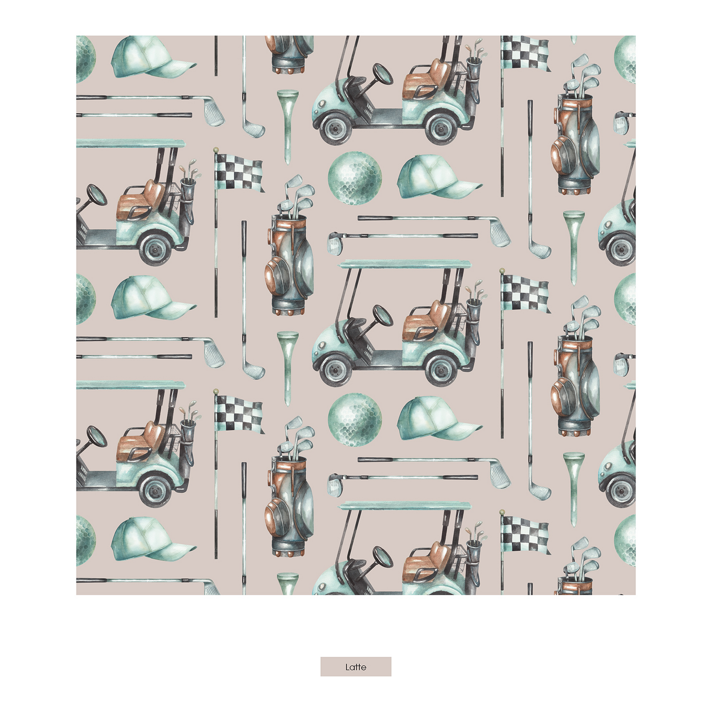 Latte Golf Convertible Sleeper