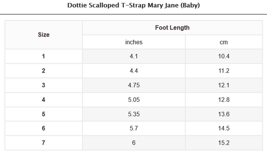 Dottie Scalloped T-Strap Mary Jane (Baby)- Pink