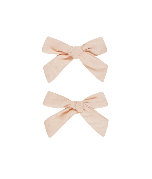 Bows (Set of 2) // Blush