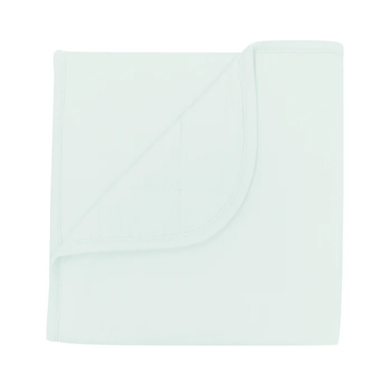 Light Mint Colored Blanket made of Bamboo