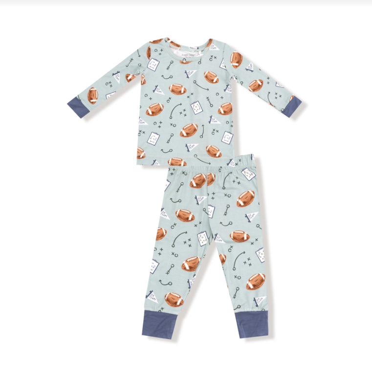 Touchdown Time- Grey Mist- Loungewear Set