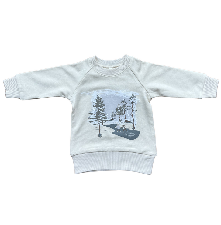 Skate on Ice Fleece Sweatshirt