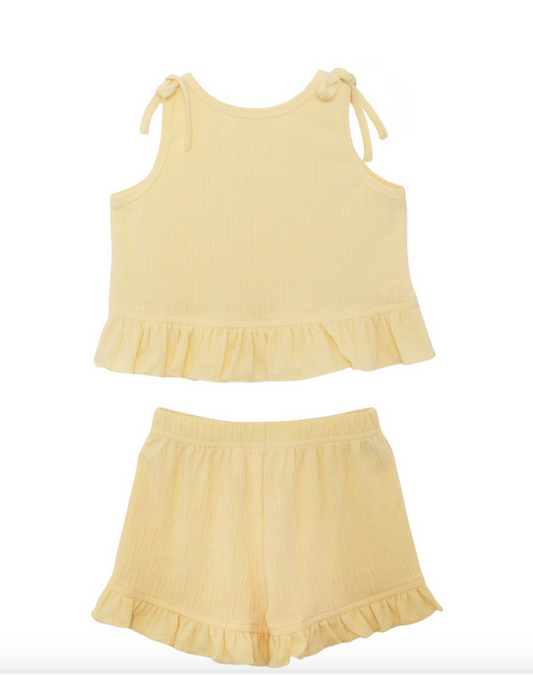 Sonny 2 Piece Set // Yellow