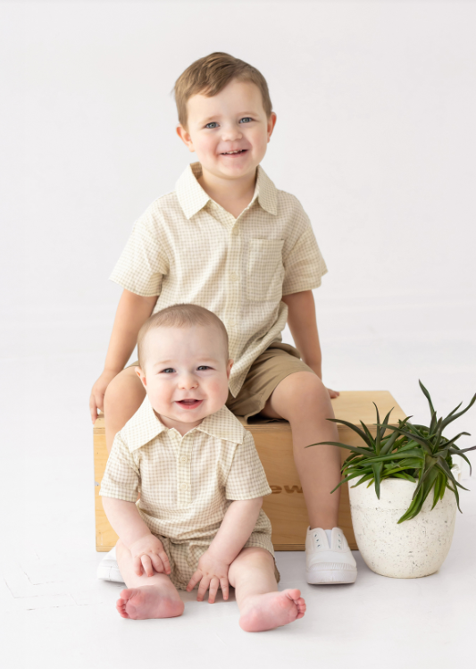 Dakota Romper // Ivory