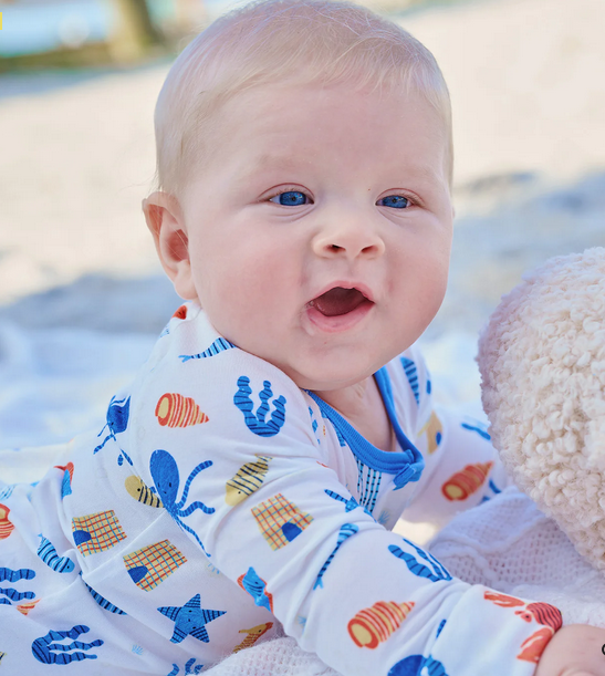 Deep Chic Blue Magnetic Convertible Coverall