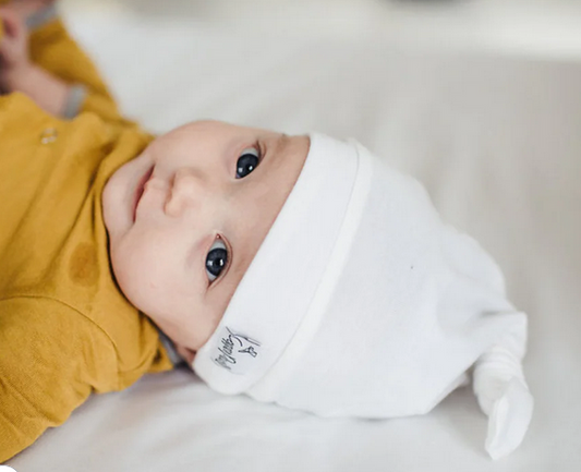 Dove Top Knot Hat