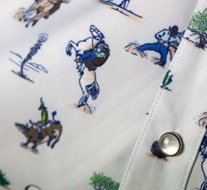 Rodeo Pearl Snap Long Sleeve Shirt