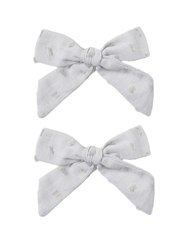 Bows, Set Of 2 | Dusty Blue
