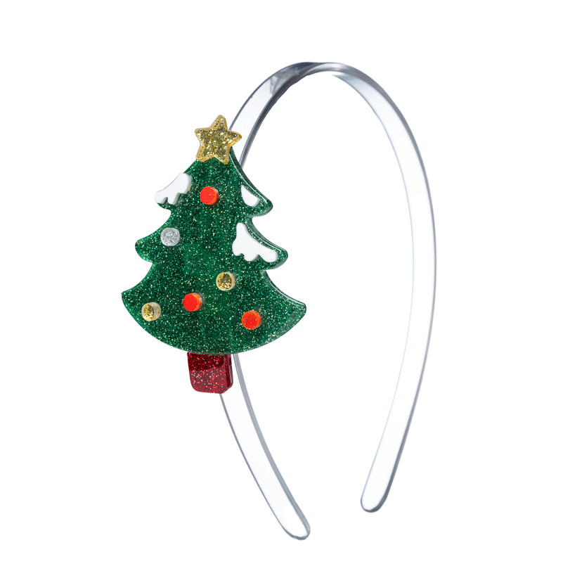 Festive Christmas Tree Headband