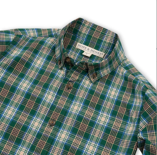 Organic Stretch Poplin Shirt