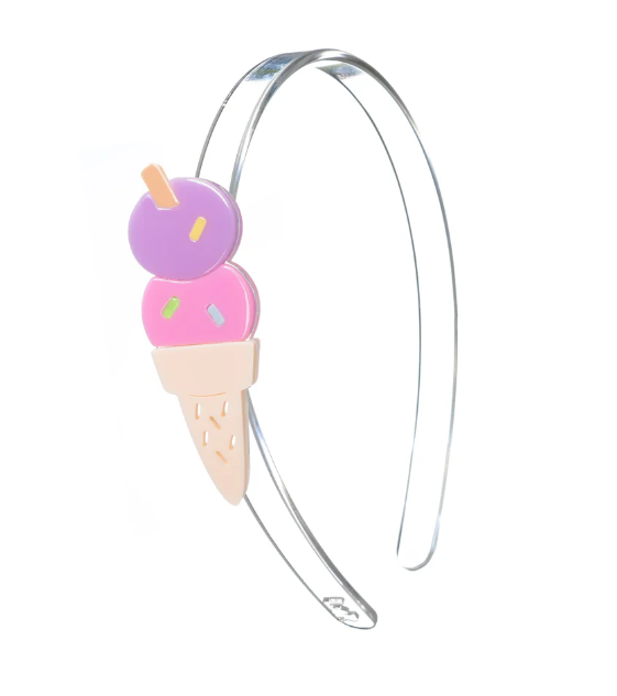 Ice Cream Double Scoop Headband