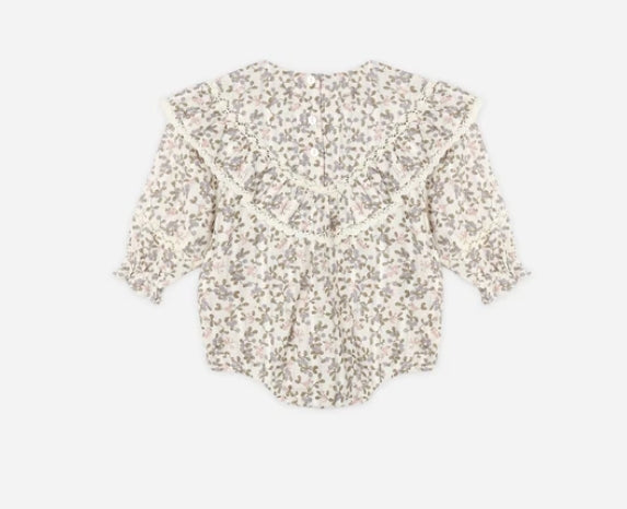 Winnie Romper// Winter Garden