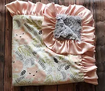 Sleepy Fox Minky Blanket