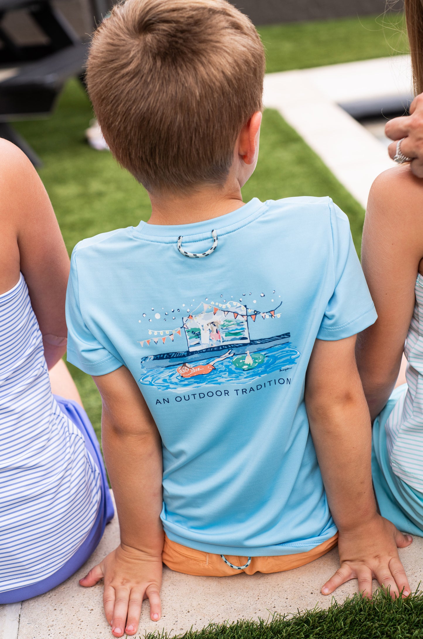Baltic Sea Short Sleeve Performance Tshirt // Floatie