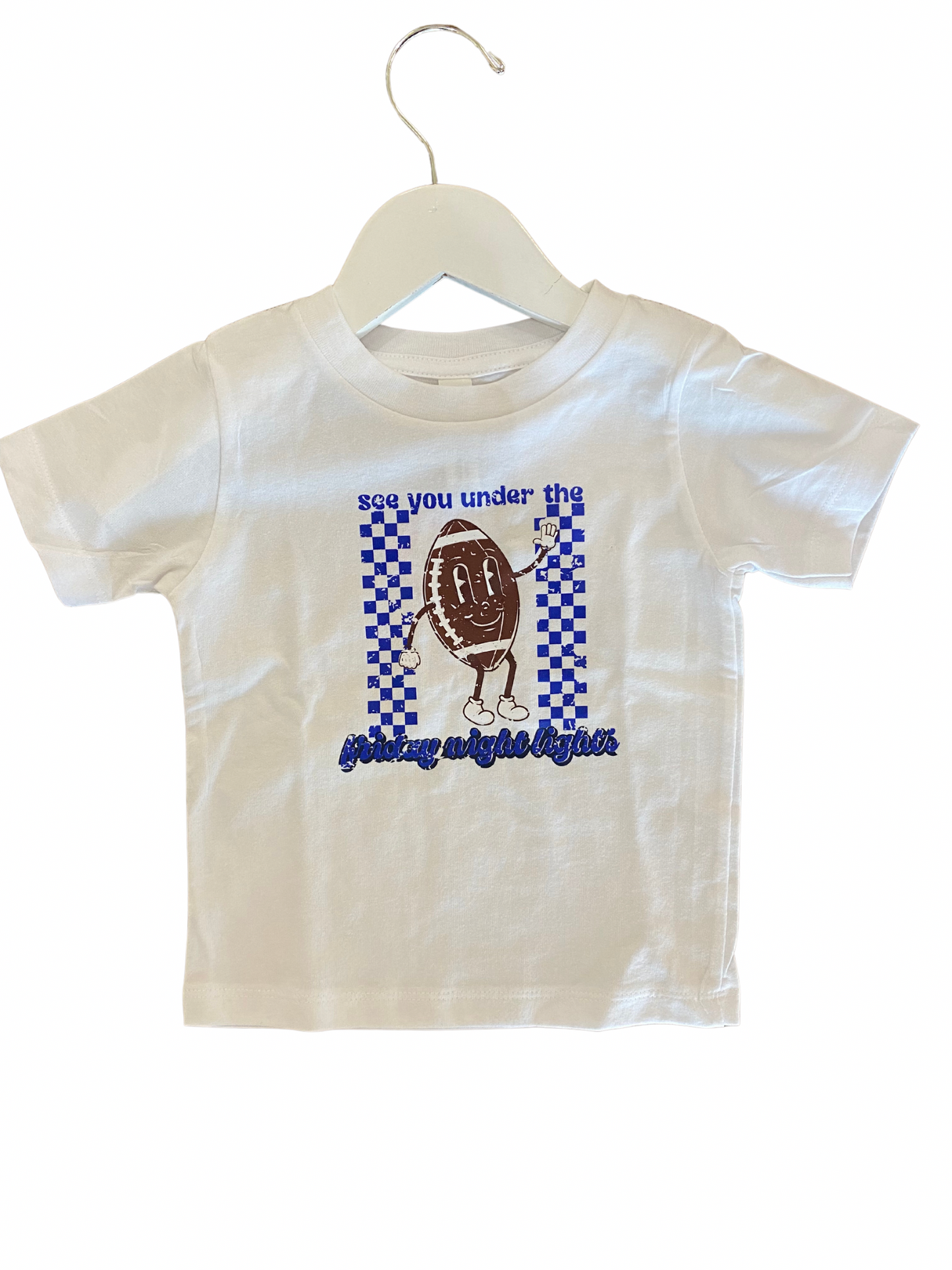 'See You Under The Friday Night Lights' Tee // Blue