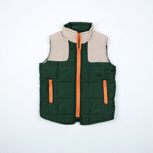 Green/Khaki Classic Camo Vest