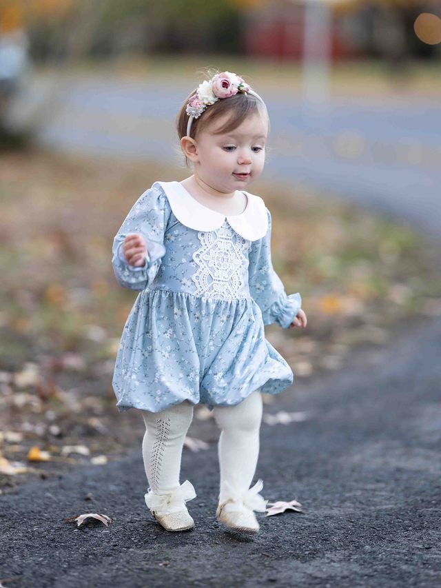Playsuit Bubble // Cotton Fields