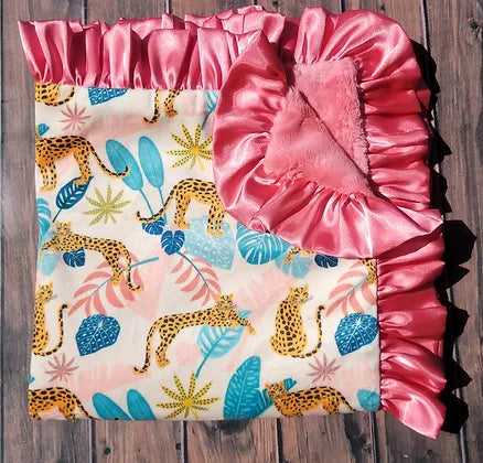 Welcome to the Jungle Minky Blanket