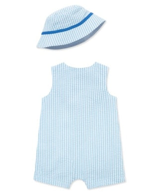 Whales Sunsuit & Hat