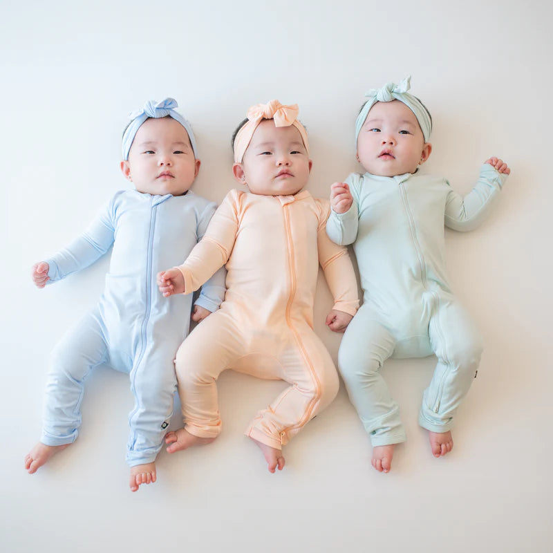 Bamboo Zipper Coverall // Dew