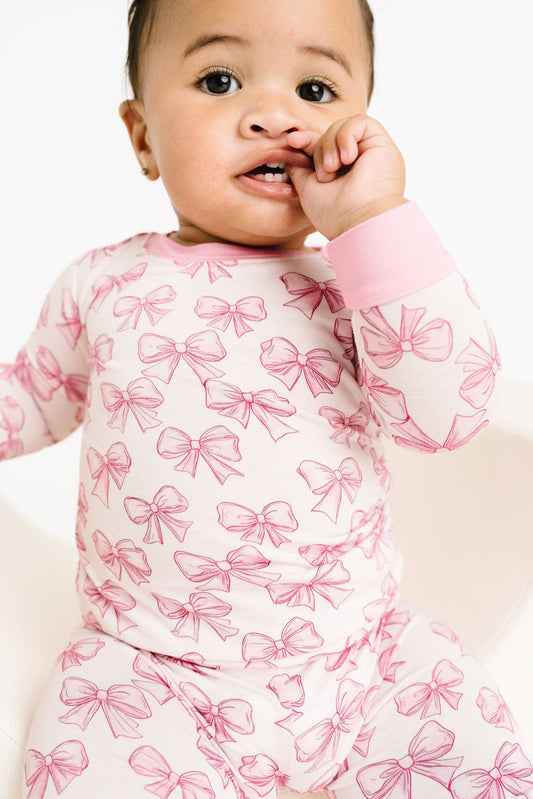 Pretty in Pink Bamboo Set