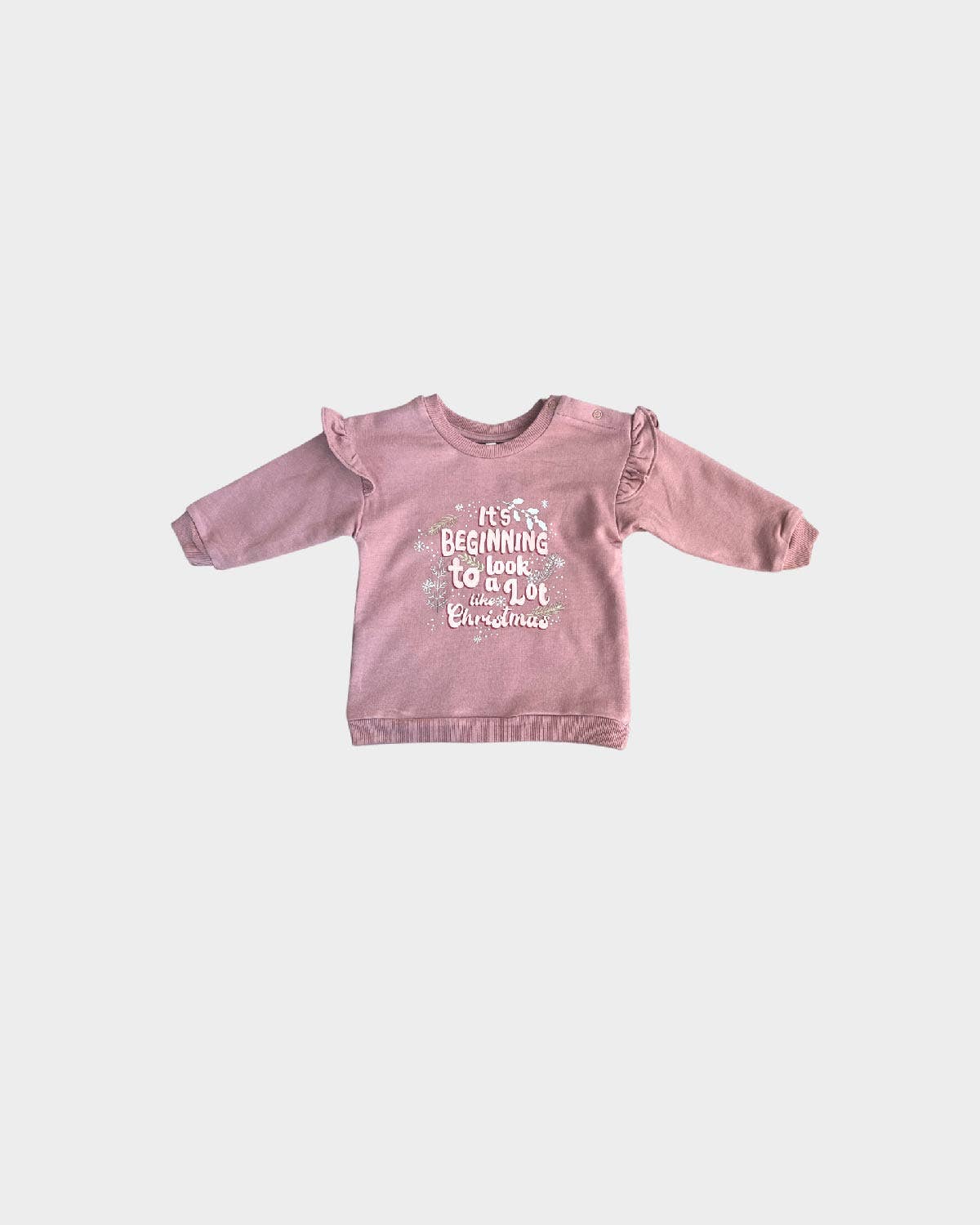 Ruffle Sweatshirt