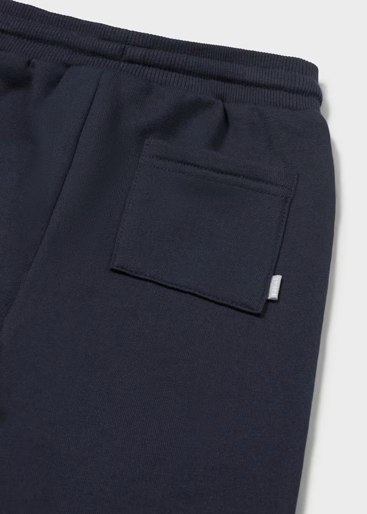 Basic Cuffed Sleeve Joggers // Navy // 704-55