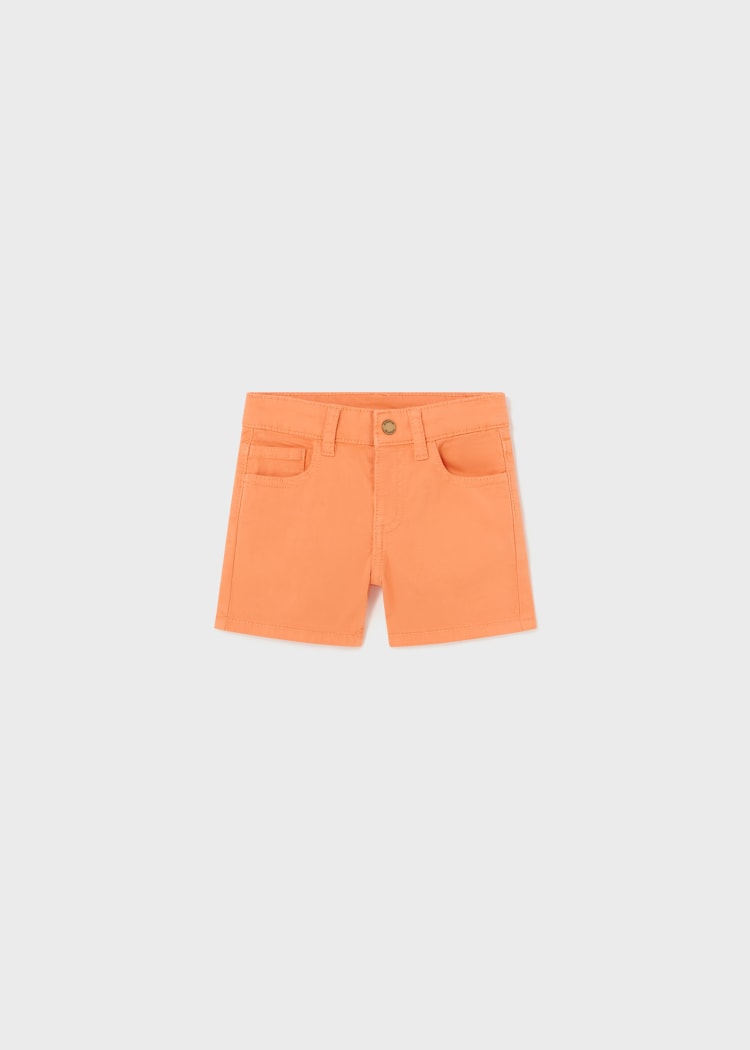 Basic Twill Shorts // Tangerine