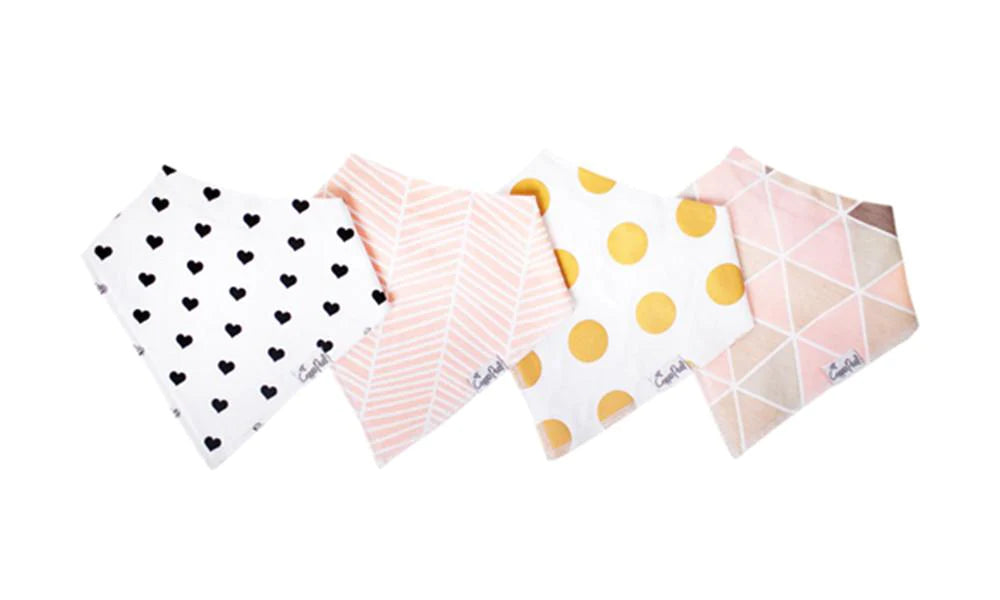Bandana Bibs- Blush